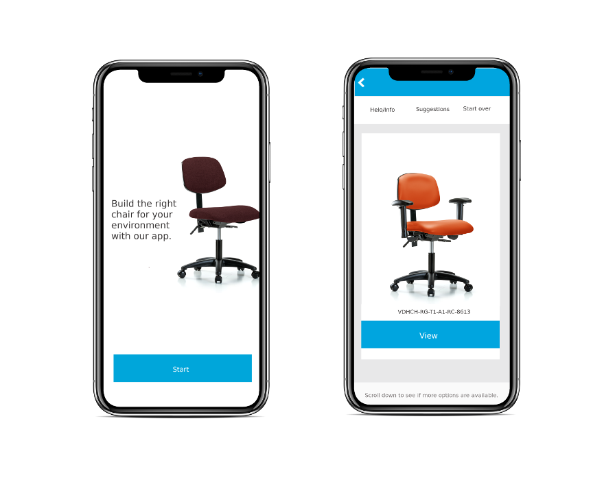 Build a Chair app
